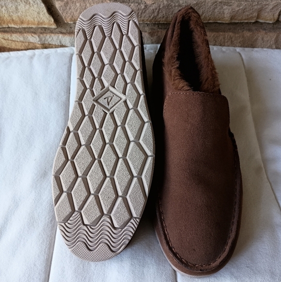Sperry Mens Moc-Sider Basic Core Suede Slip On Shoe - Brown_7 main image 8